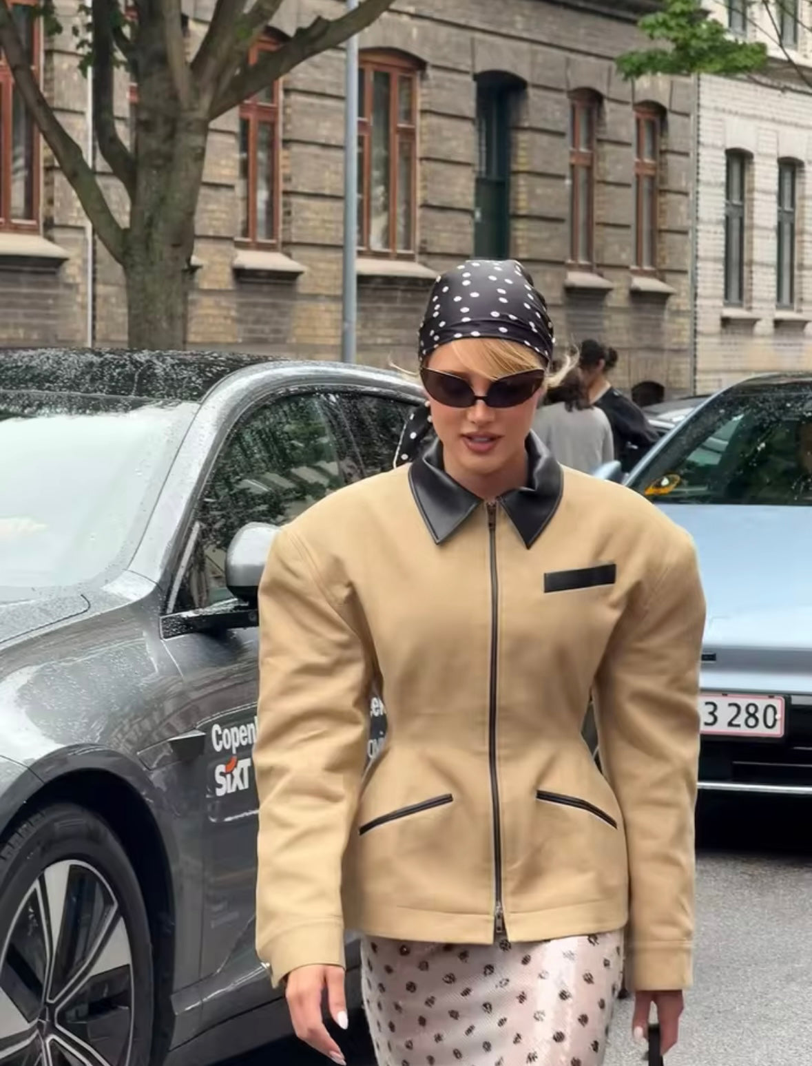 June Contrast Jacket