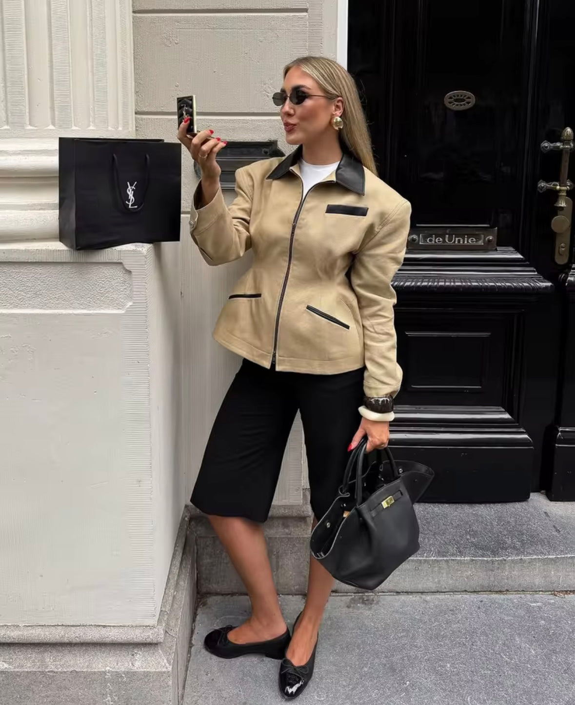 June Contrast Jacket