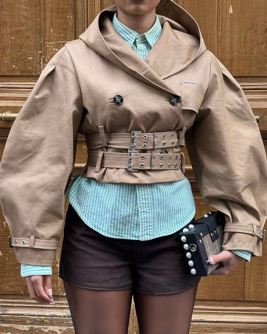 L.A Belted Mini Trench